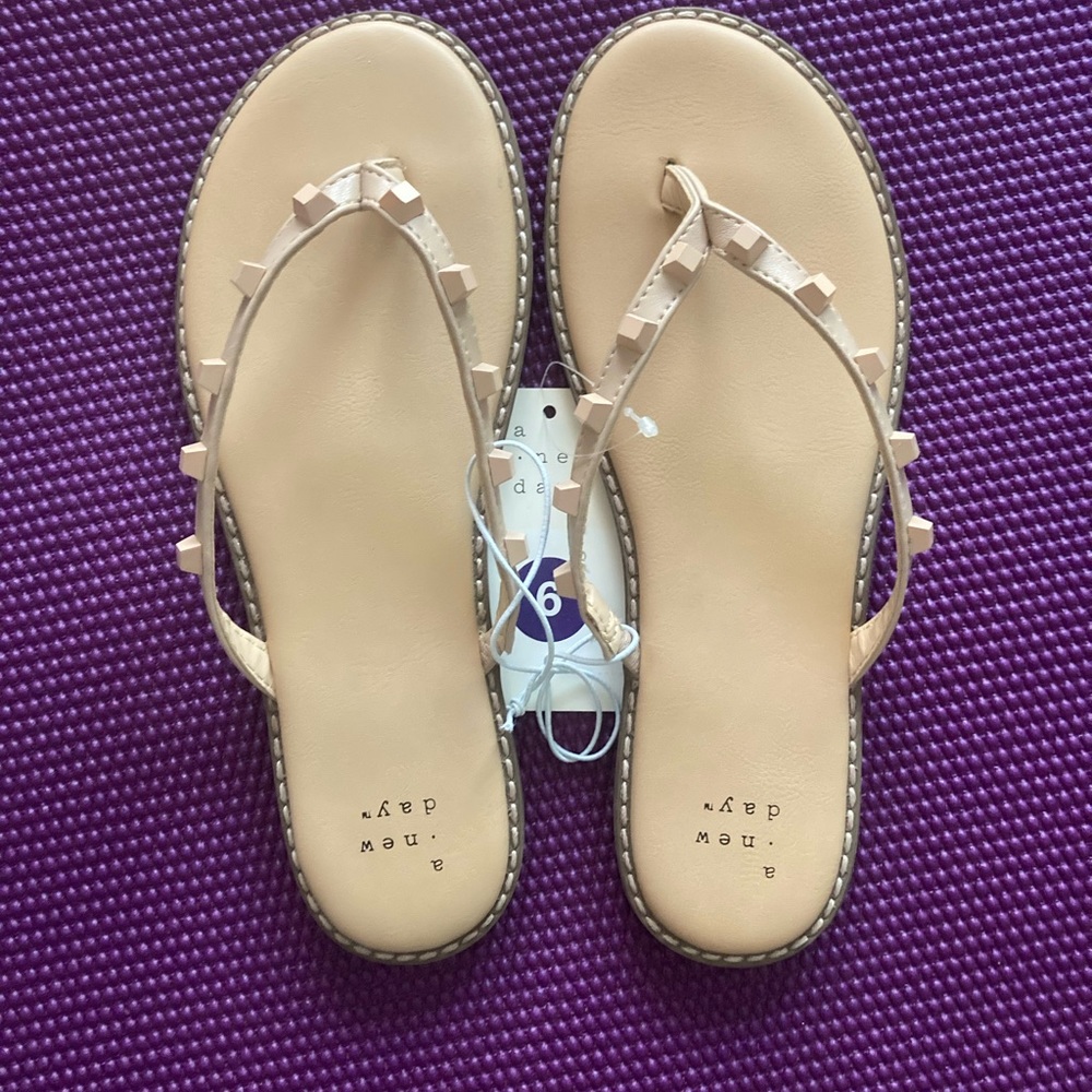 Nude sandals